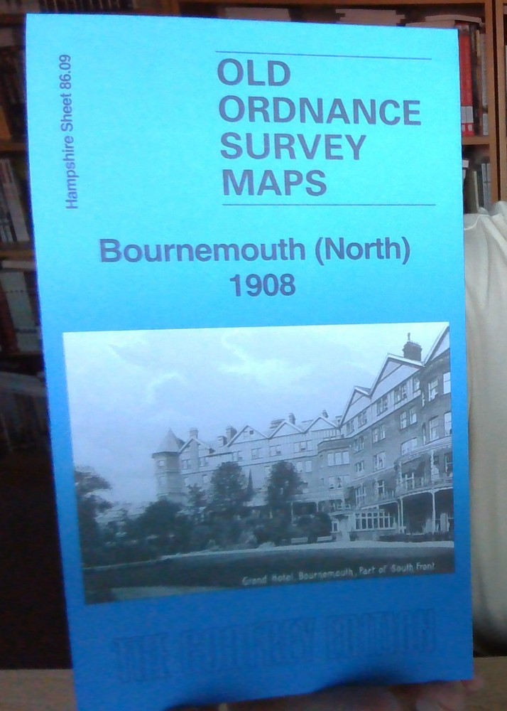 MAP OF Bournemouth (North) 1908 Hampshire Sheet 86.09 NEW 9781787219786