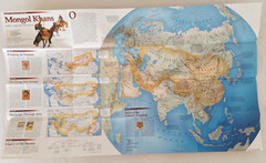 Great Peoples Past Mongols Romans National Geographic Educational Posters 1997