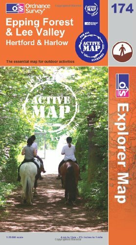 Epping Forest and Lee Valley (OS Explore… by Ordnance Survey Sheet map, folded