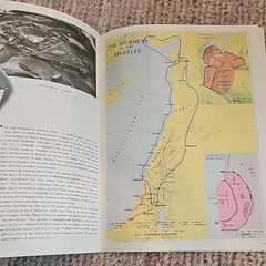 The Illustrated Bible Atlas by F.F. Bruce, Carta Jerusalem, Holy Land