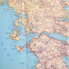 Hellas – Greece Map • N & K Gouvoussis (1966).