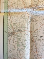 1987 Ordnance Survey Pathfinder Map 894 SK40/50 Leicester West & Market Bosworth