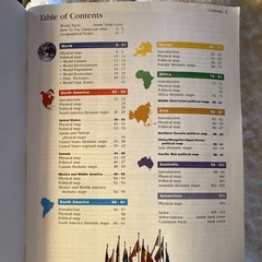 Rand McNally Classroom Atlas Book 2003 World 112 Pages English