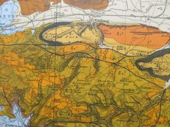 VINTAGE GEOLOGICAL MAP PICKERING N YORKSHIRE SHEET 53 GEOLOGICAL SURVEY 1960