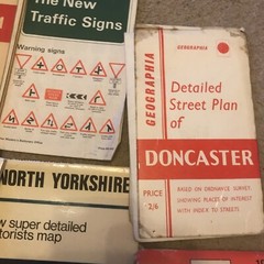 15 Automobiles O/S Maps Yorkshire Cheap To Clear