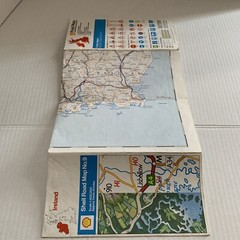 Shell Road Map No.9: Ireland Vintage Folding Road Map