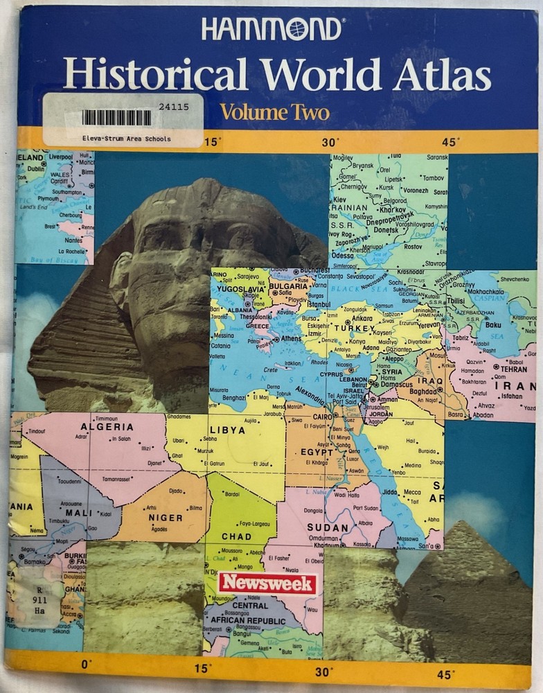 Hammond Historical World Atlas Volume Two (1991, Paperback)