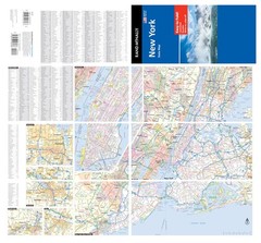 Rand McNally Easy to Fold: New York State Laminated Map 18″ x 17″, Multicolor