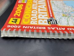 AA 2006 Concise Road Atlas Britain Map 1:4 Scale Ireland 50 Town Plans Vtg