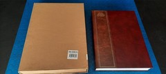 GRANDE ATLANTE GEOGRAFICO DE AGOSTINI COPERTINA MARRONE DELLA ENCICLOPEDIA GEDEA