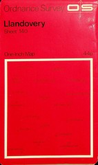 Ordnance Survey One-Inch 7th Series Map – Sheet 140 – Llandovery