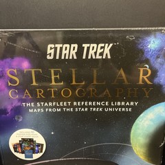 Star Trek Stellar Cartography Starfleet Reference Library Maps Brand New Sealed