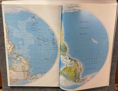 National Geographic Atlas of the World Revised Sixth Edition 1996 Oversized Book