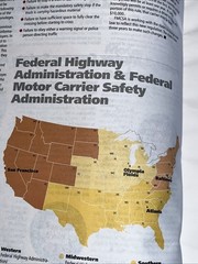Rand McNally Motor Carriers’ Road Atlas 15”x11” Ryder Logistics 158 Pages 2001