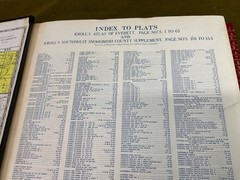Kroll’s large folio plat Atlas of Seattle: EVERETT & Vicinity Supplement