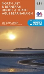 North Uist Berneray Uibhist a Tuath Agus Beàrnaraigh Map by Ordnance Survey