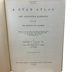 Norton’s Star Atlas Norton Arthur P Hardcover 15th Edition 1966 Astronomy