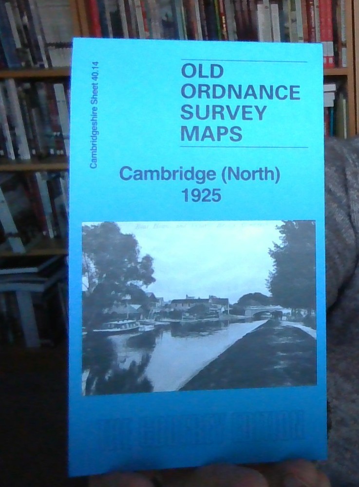 MAP OF CAMBRIDGE (NORTH) 1925 CAMBRIDGESHIRE SHEET 40.14 NEW 9781787219656