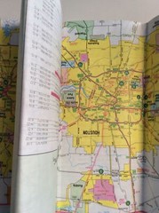 Vintage Sheet Map – Texas – Texas Department of Commerce Tourism Division USA