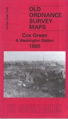 Cox Green & Washington Station 1895 County Durham Sheet 13.03 by Alan Godfrey