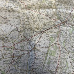 EXETER Sheet 176 1960 CLOTH Seventh Series Ordnance Survey One Inch Map