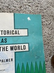 Historical Atlas of the World 1965 Rand McNally Edited by R. R. Palmer