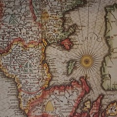 Tudor map of the British Isles by John Speed