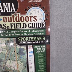 Eastern Pennsylvania All-Outdoors Atlas Field Guide Sportsman’s Connection Map