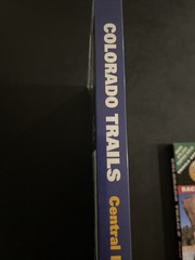 Colorado Trails 2 Book Lot – Front Range And Central Region includes topo maps!