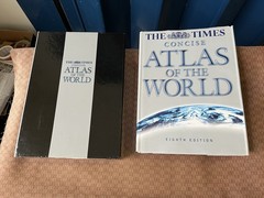 The Times Concise Atlas Of The World Eighth Edition,2000 Hardcover & Slipcase