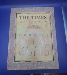 Exquisite Times of London Atlas of the World Book 8th Edition -Like New-