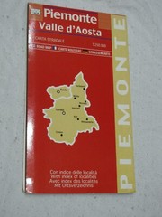 Cartina guida turistica mappa carta stradale piemonte valle d’aosta 1:250000