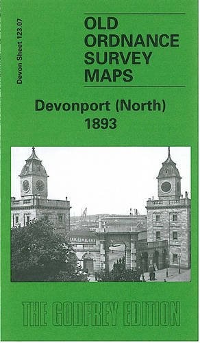 Devonport (North) 1893: Devon Sheet 123…. by Oliver, Richard Sheet map, folded