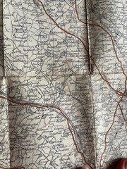 Rare Mark & Lee’s New Large Scale Motoring, Touring, Hunting and Driving Map