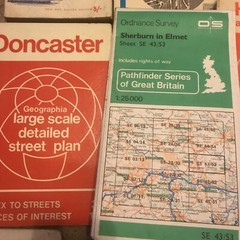 15 Automobiles O/S Maps Yorkshire Cheap To Clear