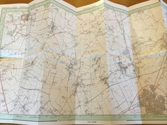 1993 Ordnance Survey Pathfinder Map 1026 TL 24/34 Royston In Herts (inc Meldreth