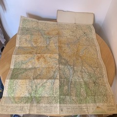 Ordnance Survey Map The Lake District One Inch Cloth 1948