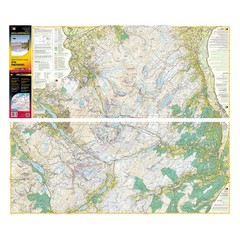Pocket Size Map Snowdonia North Gogledd Eryri Mini XT40 Waterproof For Walkers