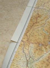 TWEEDDALE 1961 Bartholowmew’s Half-Inch Contoured Map Sheet 41