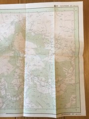 1992 Ordnance Survey Pathfinder Map 227 NJ 21/31 Strathdon (incl Badenyon )