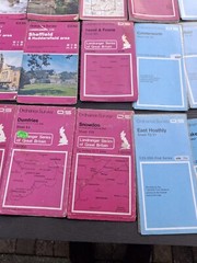 ordnance survey maps Joblot 43 Maps Used