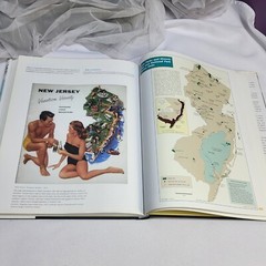 Mapping New Jersey : An Evolving Landscape Hardcover Book Coffee Table Almanac