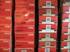 96 Ordnance Survey Maps 1:50000, 1:63360, One Inch, Seventh Series and Others