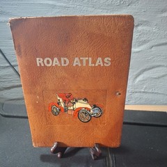 Vintage 1972 Bartholomew Road Atlas of GB SBN 851528104 Classic car