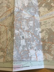 1987 Ordnance Survey Pathfinder Map 1158 TQ 08/18 Hillingdon And Wembley