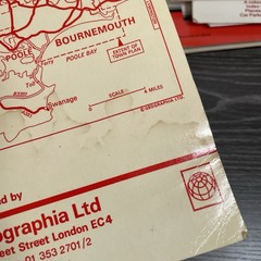 Lot 54 x Vintage Road Maps /Ordnance Survey | Geographia | Bartholomew AA RAC