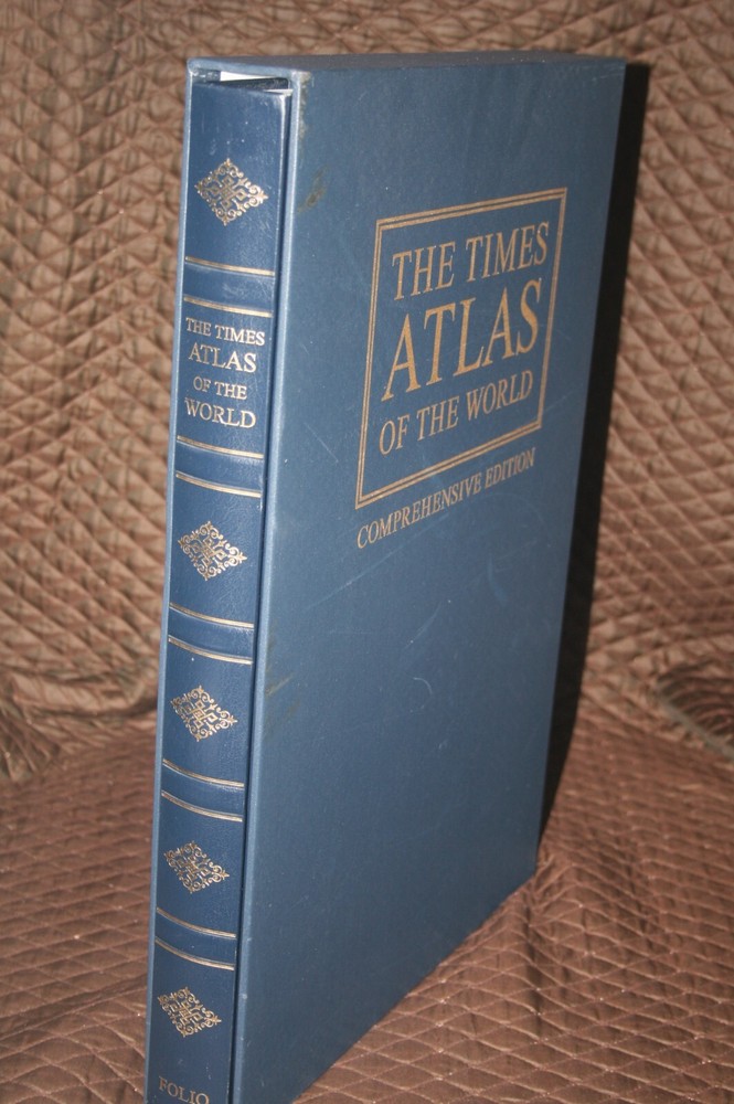 Times Comprehensive Atlas of The World Folio Society – 2005 Large And Heavy