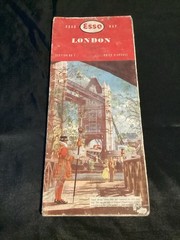 Vintage Esso Road Maps (Incl. London, SW England, SE England & Wales/Midlands)