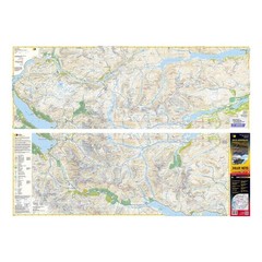 Pocket Size Map Glen Affric Mini XT40 Waterproof For Walkers Runner Lightweight