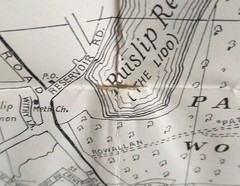 Barnett’s Street Plan of Ruislip & Northwood, Middlesex with Index to Streets.